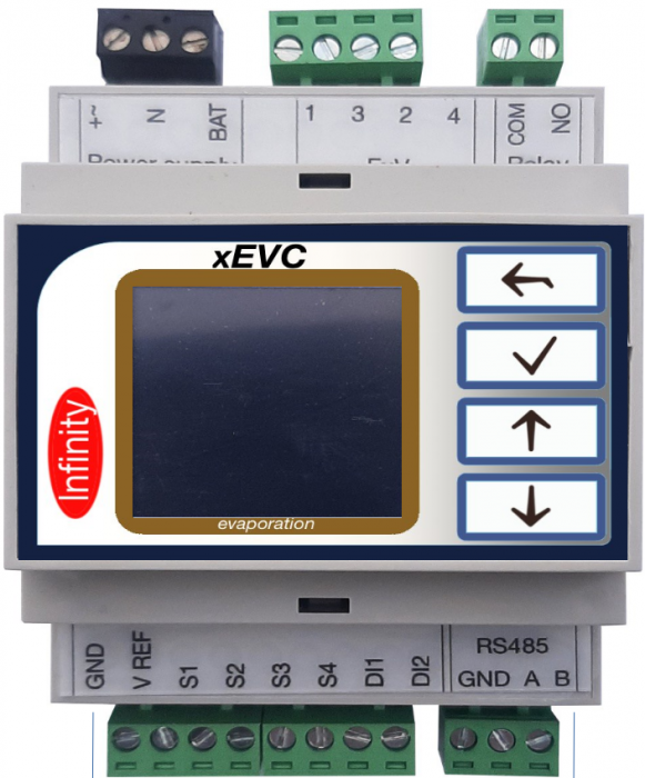 Контроллер испарителя xEvc uni + Display